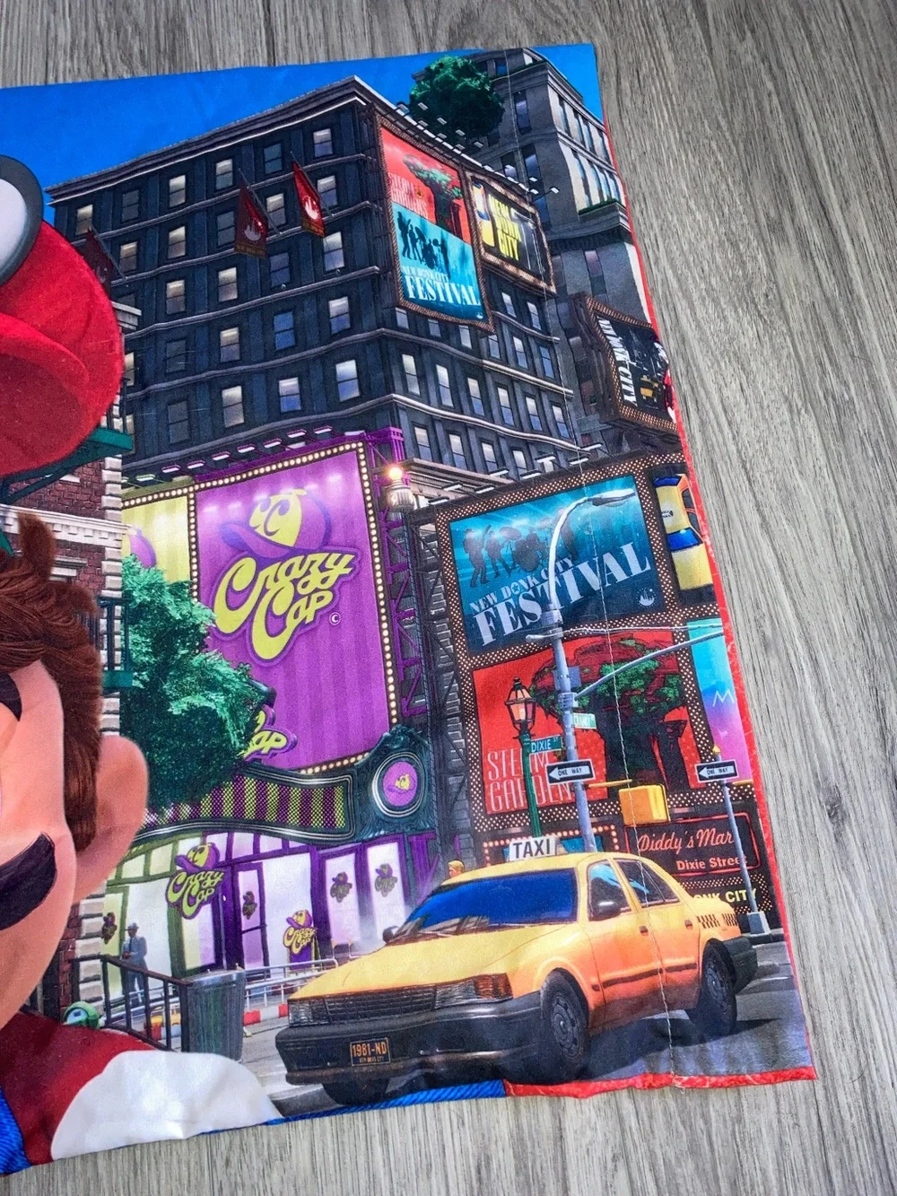 NINTENDO Super Mario Odyssey Red and Blue Character Pillowcase Standard
